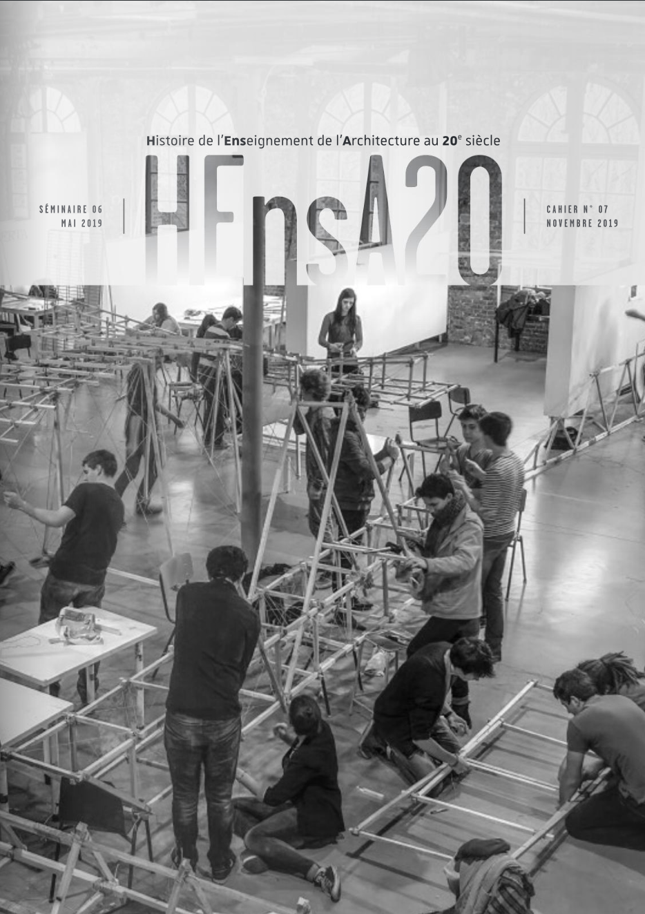 Cahier HEnsA20 : Socio-histoire de l'enseignement de l'architecture